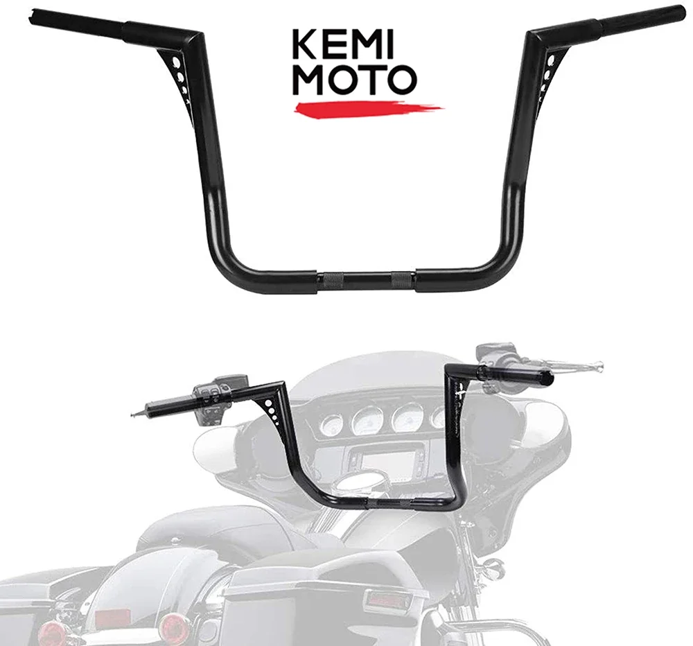 12 14 16 Pollici Rise Ape Hangers 1-1/4 ''Rise Ape Z Hangers Manubrio Per Electra Glide Street Glide Manubrio Accessori Moto