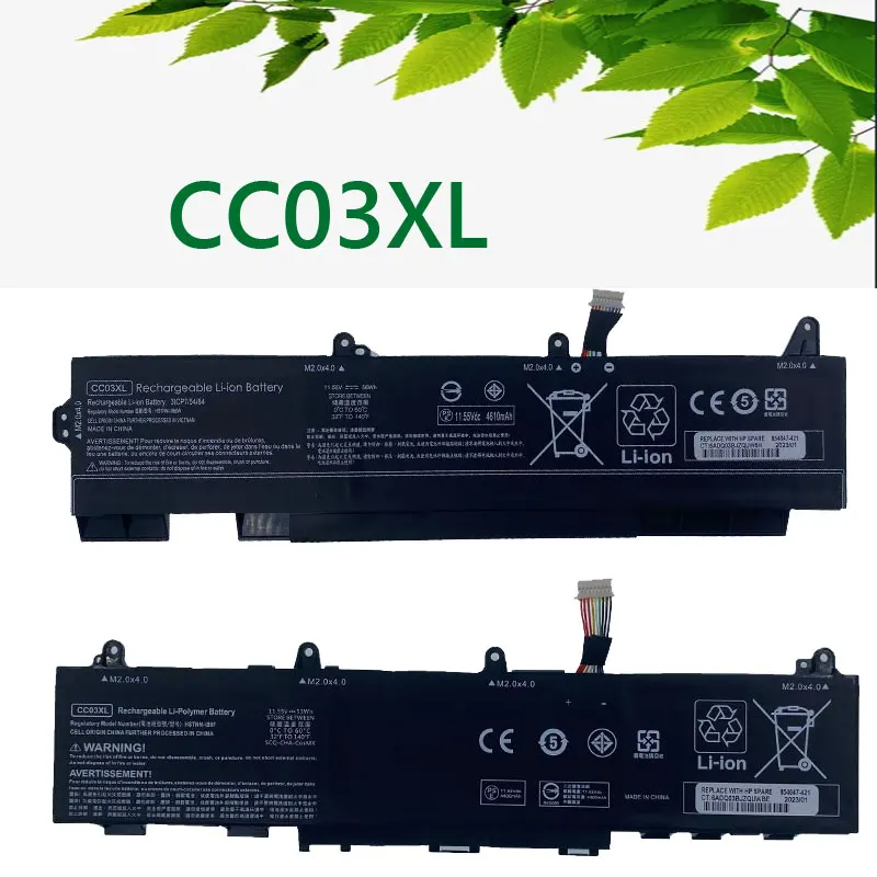 Batteria Per Laptop Cc03Xl Per Hp Elitebook 850 G7 850 G8 855 G7 855 G8 Per Hp Zbook Firefly 15 G7 G8 Series
