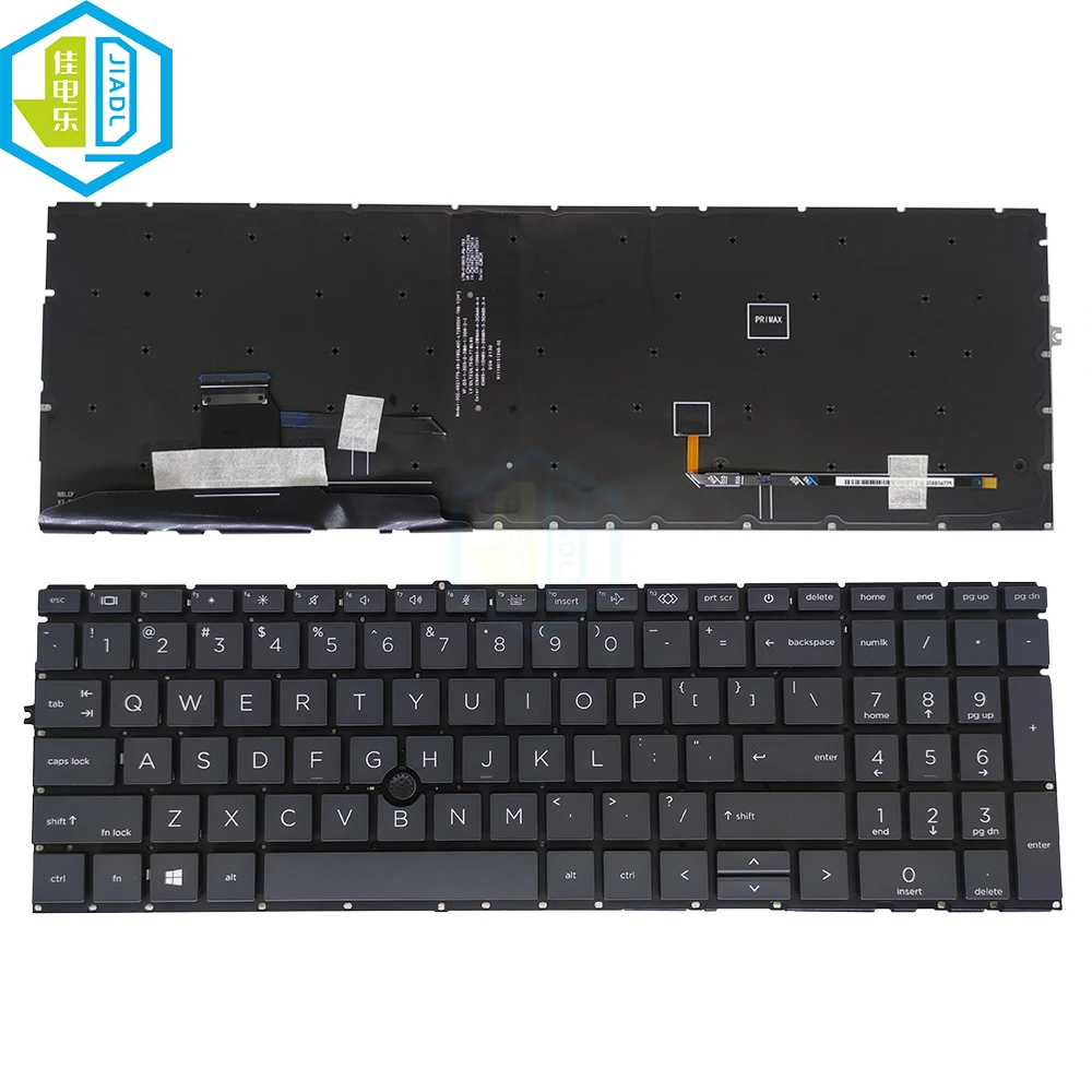 Tastiera Retroilluminata Per Laptop Ru Us Uk Spain Per Hp Zbook Firefly 15 G8 15 G7 M07491-001 L89916-001 071 Tastiere Trackpoint Retroilluminazione