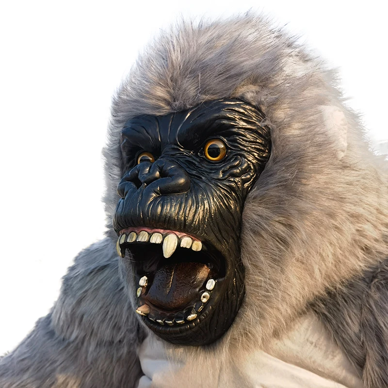 2024 King Kong Gigante Gonfiabile Gorilla Costume 2.6M Hulk Mascotte Costume Halloween Peluche Mascotte Animale Venezia Carnevale Indumento