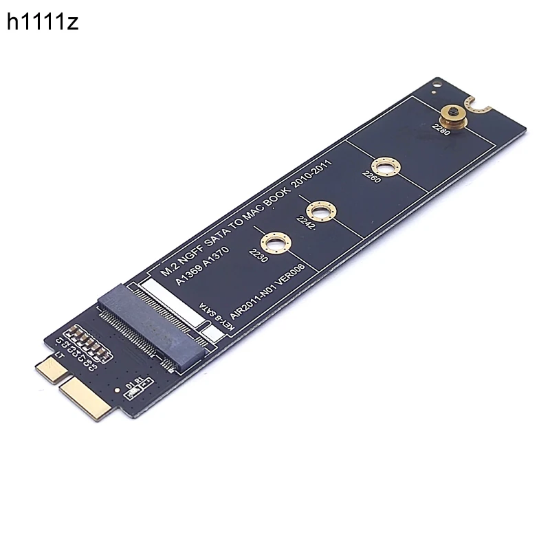 Per Apple Macbook Ssd Adapter 2010 2011 Macbook Air A1369 A1370 M2 Ssd Converter Card Adapter Support 2230 2242 2260 2280 M2 Ssd