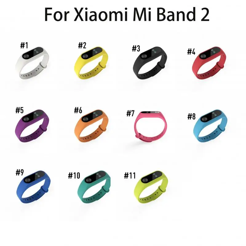 Bracciale Colori Per Xiaomi Mi Band 2 Cinturino Sportivo Smart Watch Cinturino Da Polso In Silicone Per Xiaomi Mi Band 2 Bracciale Smart Band