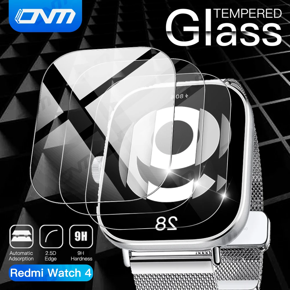 9H Premium Vetro Temperato Per Xiaomi Redmi Watch 4 Smart Watch Clear Hd Screen Protector Per Mi Redmi Watch 4 Pellicola Protettiva