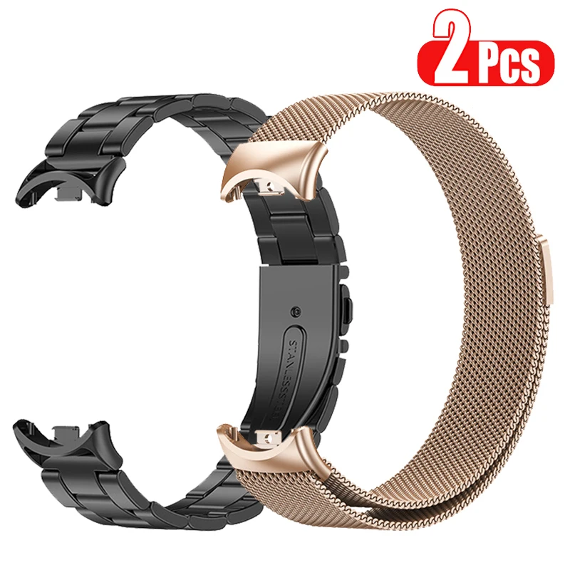 Cinturino In Acciaio Inossidabile Per Xiaomi Mi Band 8 Bracciale Smart Band Cinturino In Metallo Per Xiaomi Band 8 Miband 8 Nfc Watch Band Correa