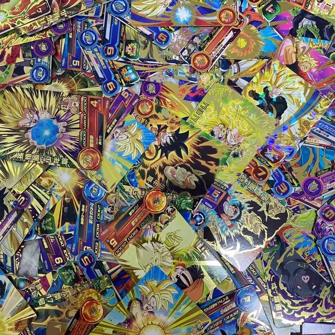 Super Dragon Ball Heroes Battle Card Game Arcade Battle Card Tcg Golden Laser Card 3D Early Classic Toys