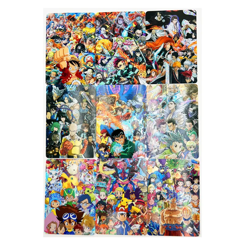 9 Pz/Set Jump Dragon Ball Z Gt Super Saiyan Heroes Battle Card Ultra Instinct Goku Vegeta Game Collection Cards