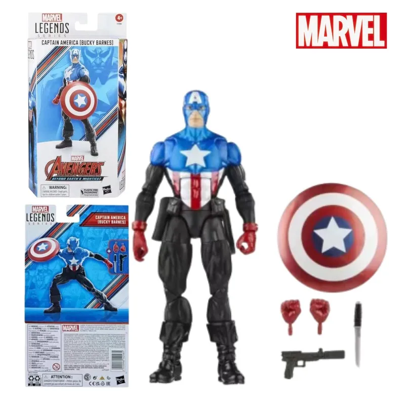 Marvel Legends 60Th Anniversary Avengers Beyond Earth Più Potente Captain America Bucky Barnes 6 "Action Figure Toys Modelli Di Bambole