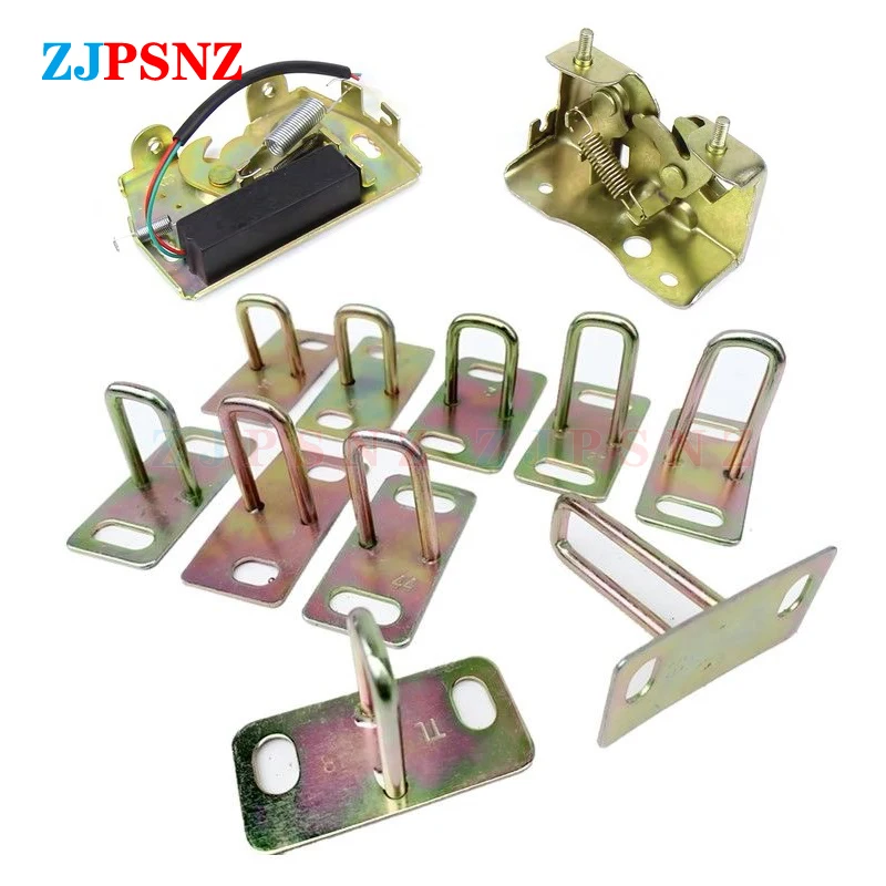 38Mm-57Mm Moto Scooter E-Bike Seat Lock Catch Buckle Moto Quad Atv Go Kart Bici Elettrica Set Di Armadietti Per Sedili Per Moto