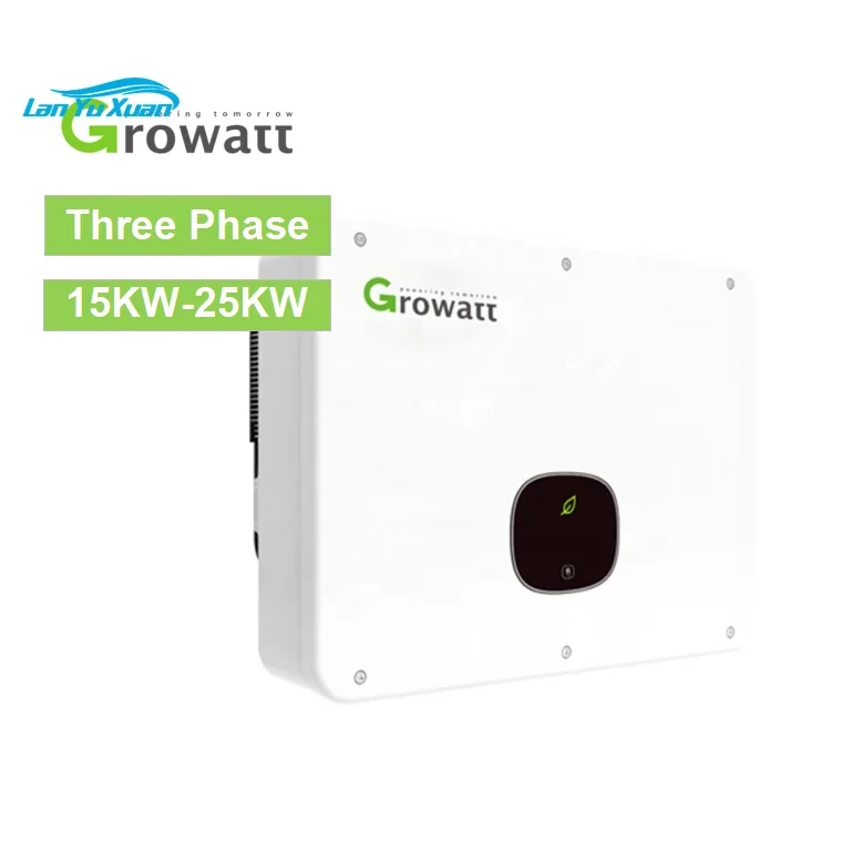 Gtg-276 Growatt Solar Inverter 3 Fasi Grid-Tie 17Kw 25Kw Mid 15 Ktl3 15Kva Zero Export Inverter Fotovoltaico 20Kva