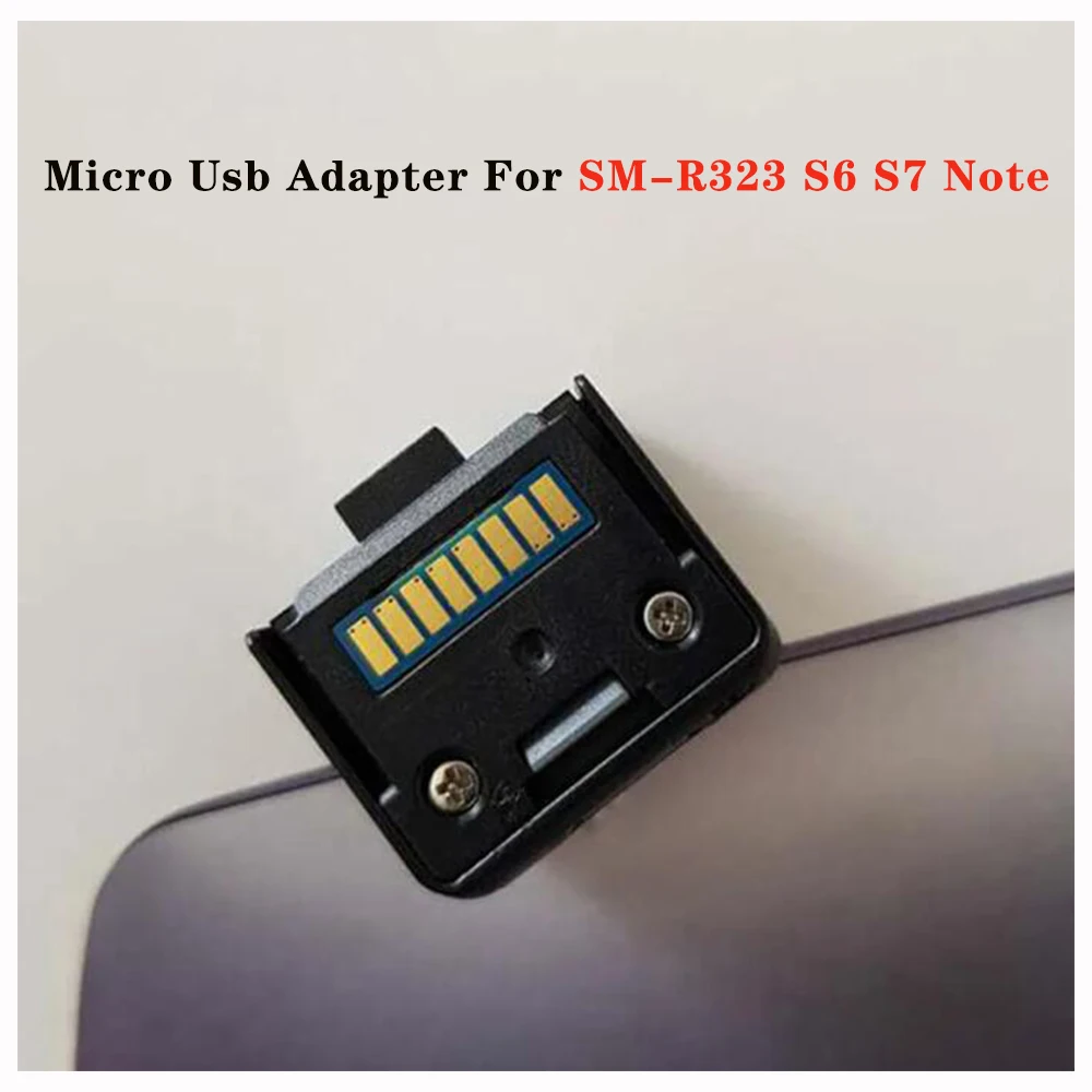 Convertitore Adattatore Micro Usb Originale Per Samsung Gear Vr Sm-R323 S6 S7 Note5 Accessori Di Ricambio Parti