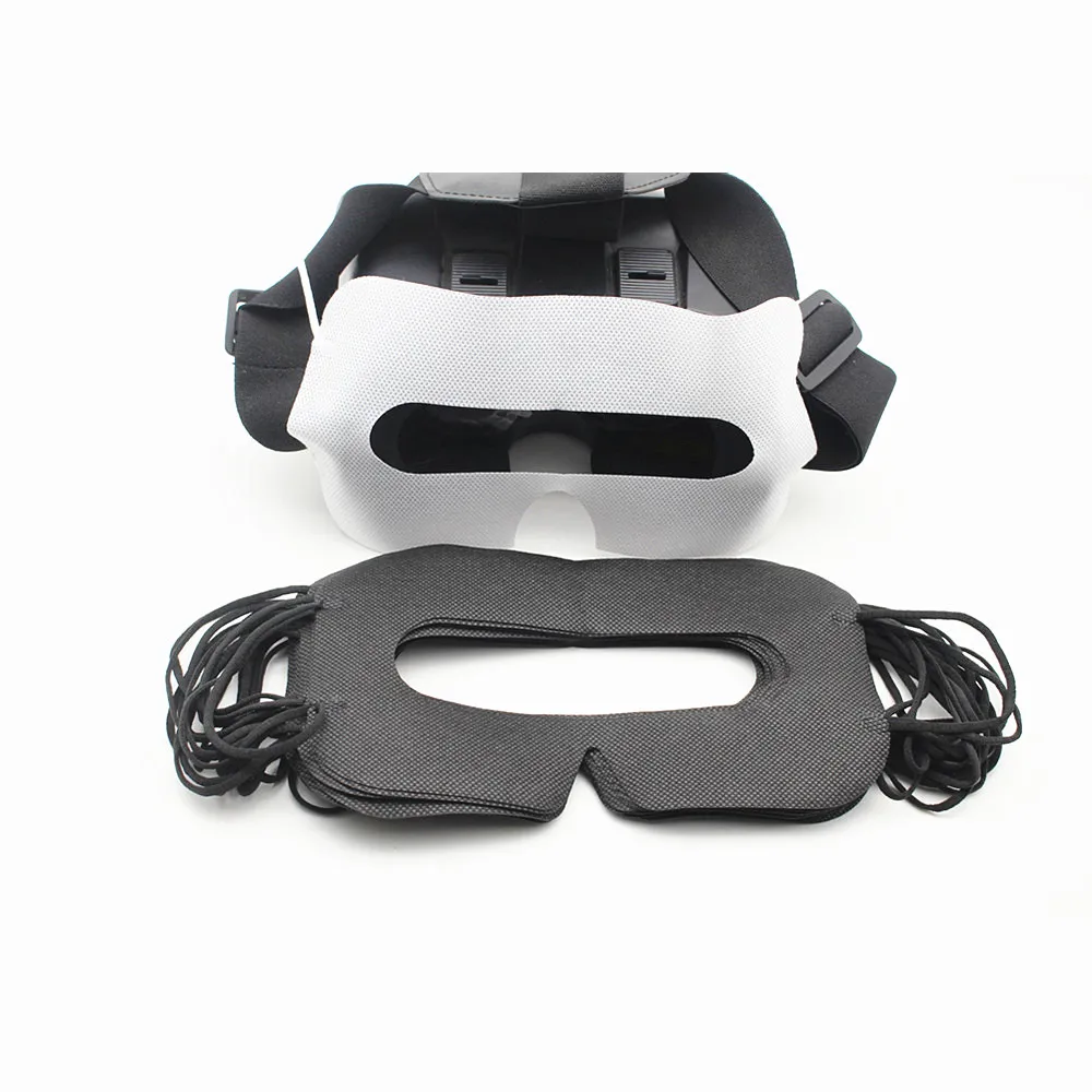 100 Pack Sanitari Vr Face Covers Pads Monouso Vr Mask Pads Igiene Vr Pad Per Htc Vive, Ps Vr, Gear Vr Oculus Rift