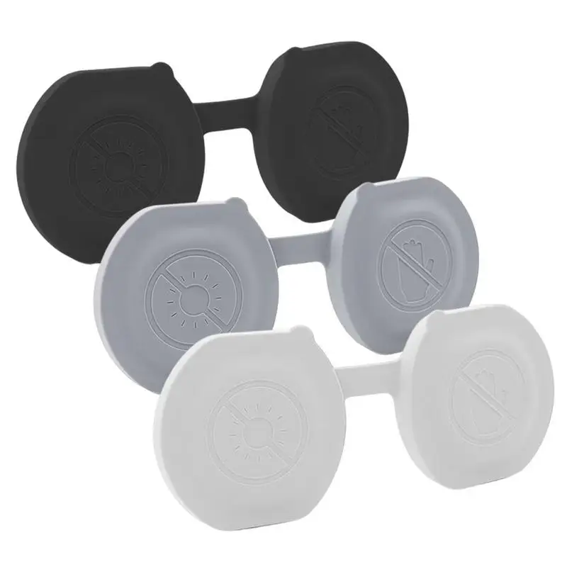 Cappucci Per Lenti Vr Per Ps Vr2 Copertura Protettiva Per Lenti In Silicone Per Occhiali Vr Copertura Antiscivolo Antipolvere Addensata Per Cuffie Vr2
