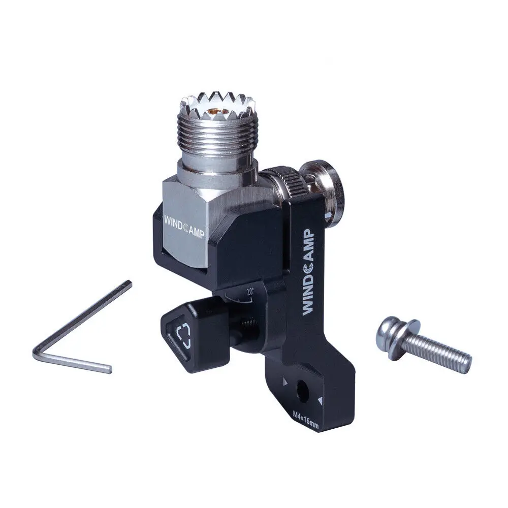 Supporto Per Antenna A Sgancio Rapido In Lega Di Alluminio Cnc Windcamp Rc-2 Per Icom 705 Icom Ic-705 Ark-705