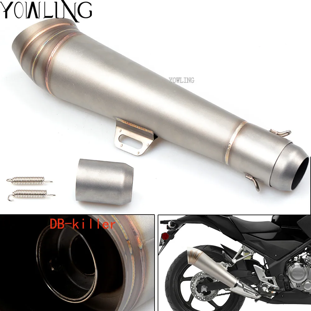 Marmitta Tubo Di Scarico Moto Marmitta Scarico Marmitta Per Honda 125 Yamaha 450 Yzf 125/250 150 Kawasaki 500 Cr Yz Rm Kx Cr