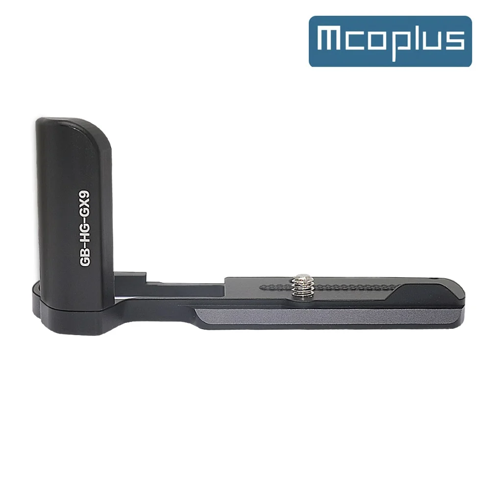 Mcoplus Gx9 Piastra A Sgancio Rapido Con Impugnatura In Alluminio Per Fotocamera Per Panasonic Lumix Gx9 Gx7 Mark Iii Gx85 Gx80 Gx7 Mark Ii As Dmw-Hgr