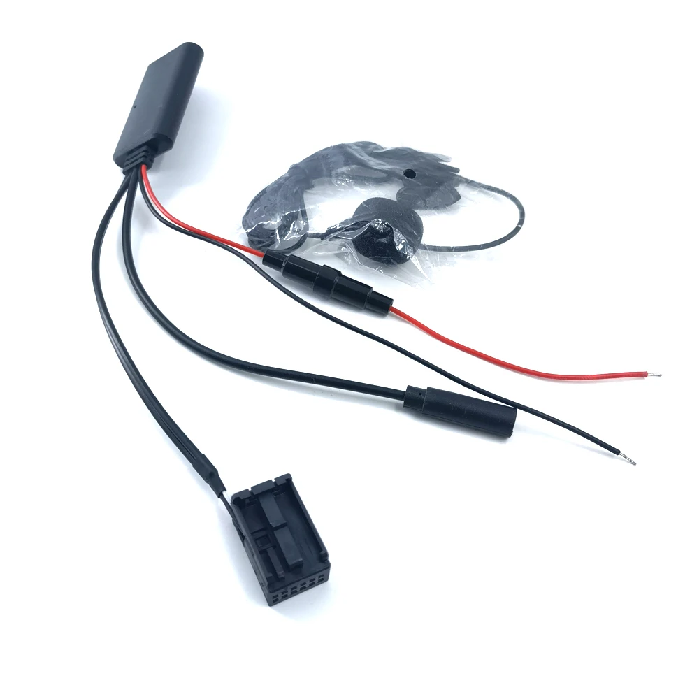 Per Opel Corsa D Astra H Zafira Mp3 Cdc40 Cd60 Radio Bluetooth 5.0 Adattatore Audio Fusibile Cablaggio Di Sicurezza