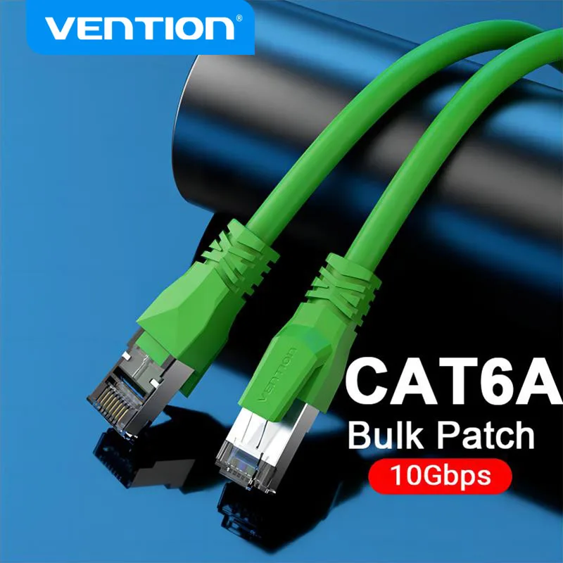 Vention Cat6A Bulk Ethernet Cable 10Gbps Sftp Cat 6A Patch Cord Per Adsl Plc Servomotore Ethernet Swicth Pc Rj45 Cavo Di Rete