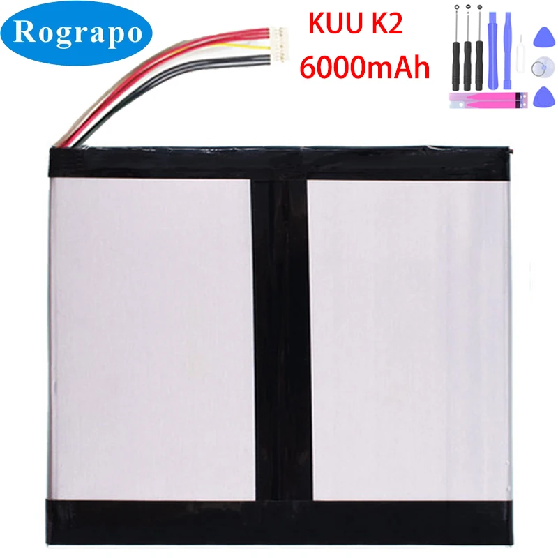 Nuovo 7.6V 6000Mah Kuu K2 Ts142 Laptop Tablet Pc Batteria 10 Pin 7 Wire Plug Strumenti Gratuiti