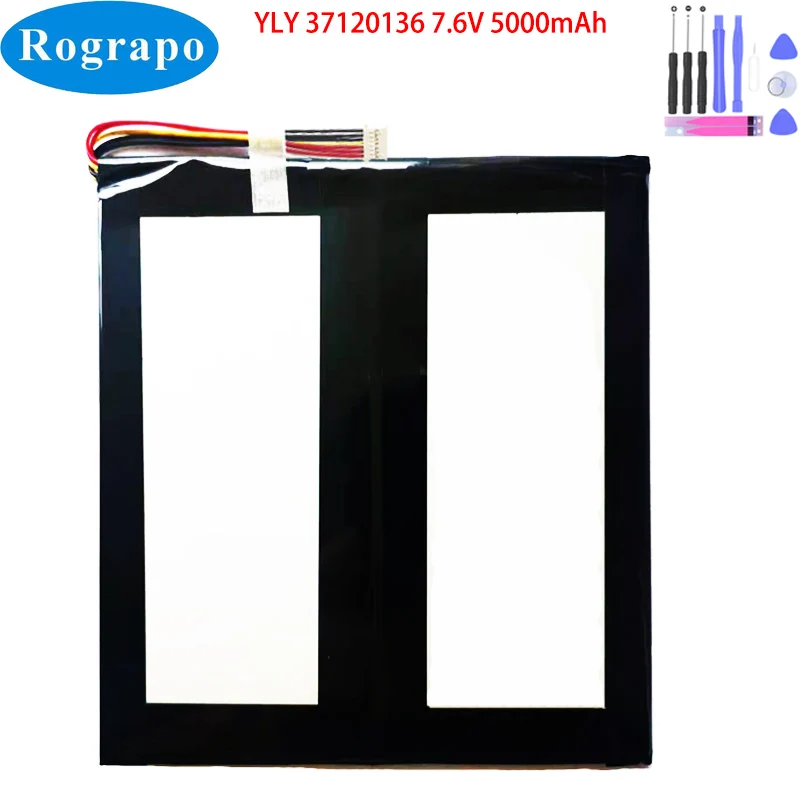 Nuovo 7.6V 5000Mah Yly 37120136 30120135 Laptop Tablet Pc Batteria 7 Pin 7 Wire Plug