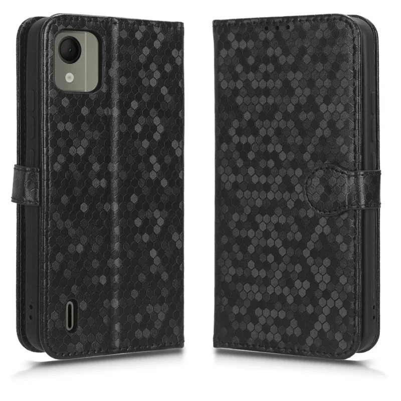 Custodia Protettiva In Pelle Per Nokia C110 4G Flip Stand Cover Per Nokia C110 4G C 110 Portafoglio Card Stand Phone Coque
