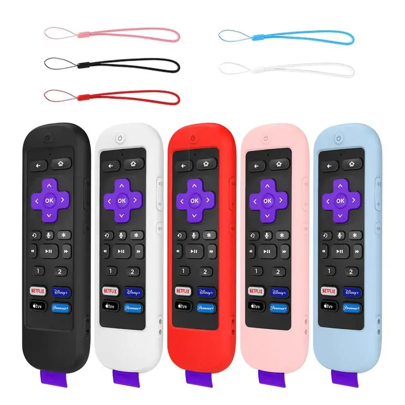 2022 Copertura Antipolvere Per Roku Ultra Remote Control Smart Tv Stick Custodia Protettiva Antiurto Di Ricambio In Silicone