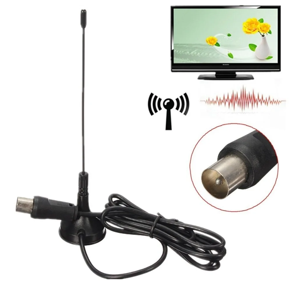 Kebidumei Mini Hdtv Antenna Indoor Ricevitore Di Segnale Antenna Booster 5Dbi Dvb-T/T2 Freeview Hdtv Digitale Cmmb Televisivo Ricevitori