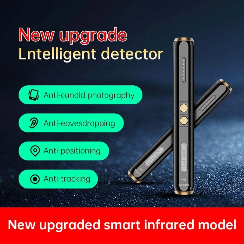 T13 Radio Rf Signal Wave Detector Monitor Anti-Candid Surveillance Camera Gps Car Tracker Scanner Per Cablatura Gsm Finder Locator