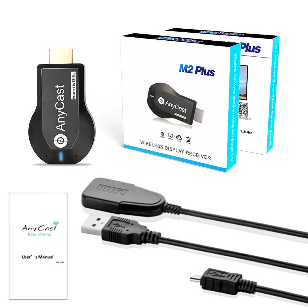 Compatibile Per Android Ios Pc Wireless New Tv Box Stick Wifi Display Ricevitore Chromecast Anycast Dlna Airplay Mirror Screen Hdmi