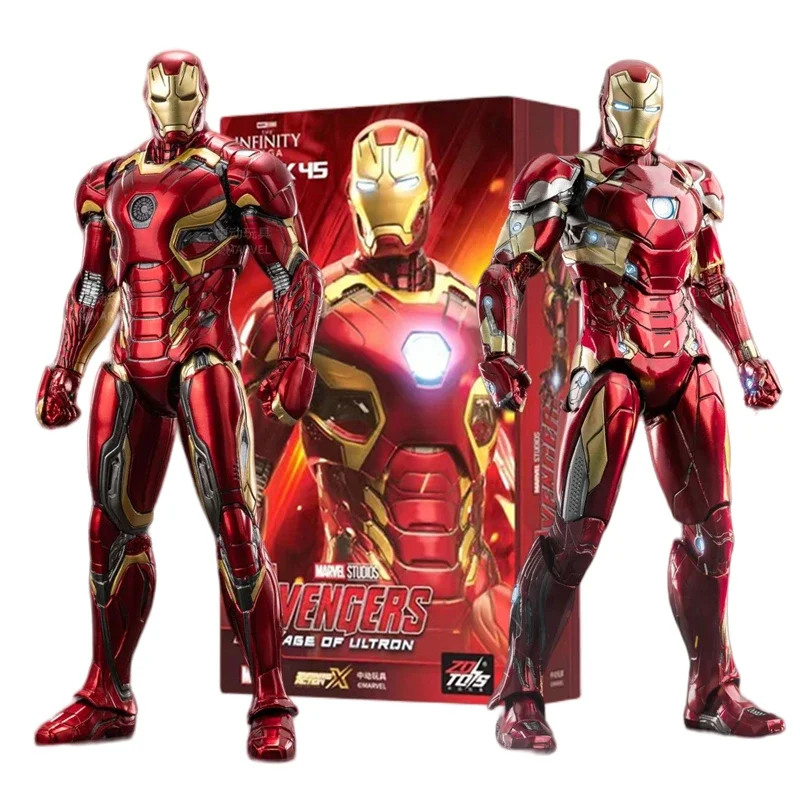 Hot Toys Original Iron Man 1/10 Mk45 Mk46 Mk43 Mk42 Mk50 Marvel War Machine 10Th Anniversary Live Action Toy Gift