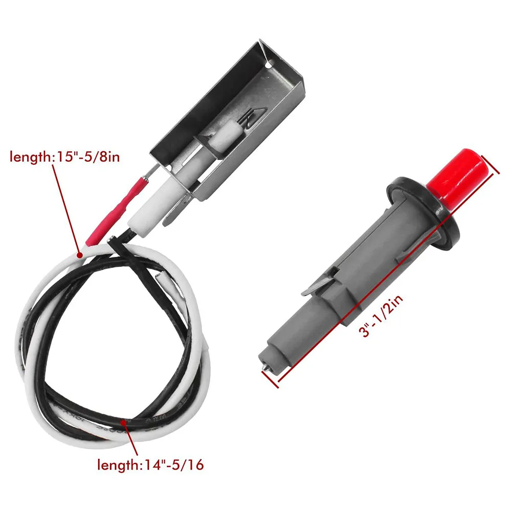 Kit Accensione Griglia 1 Pz Adatto Per Weber 7510 Spirit E-210 500 700 Argento A Per Genesis E-310 E-320 Argento B & C Gold B & C