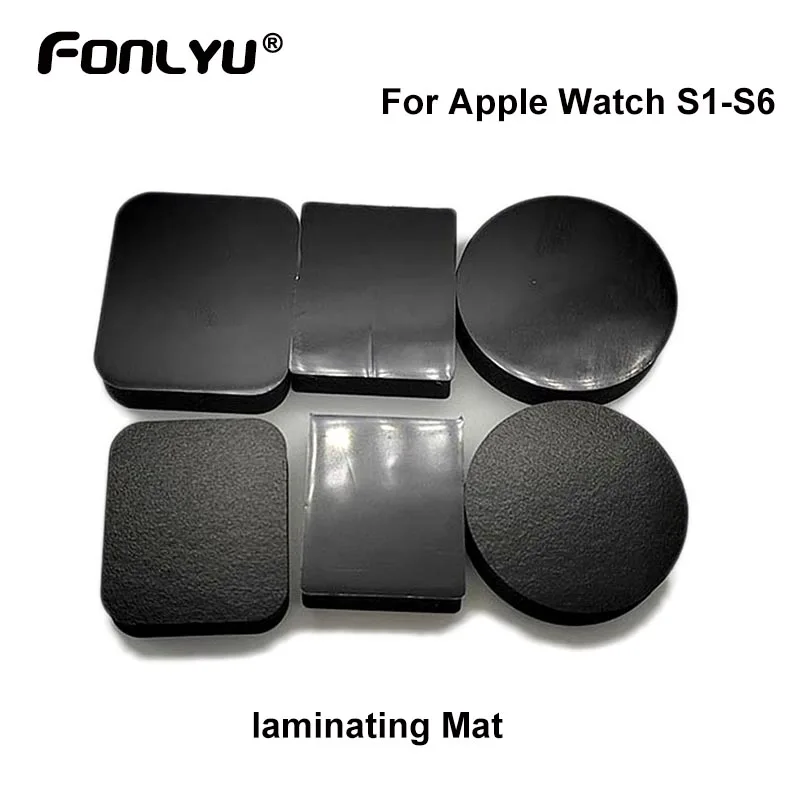 Tampone In Gomma Siliconica Laminata Tappetino In Spugna Nera Per Apple Watch Iwatch Lcd Touch Screen Strumenti Di Riparazione Laminatore Ricondiziona