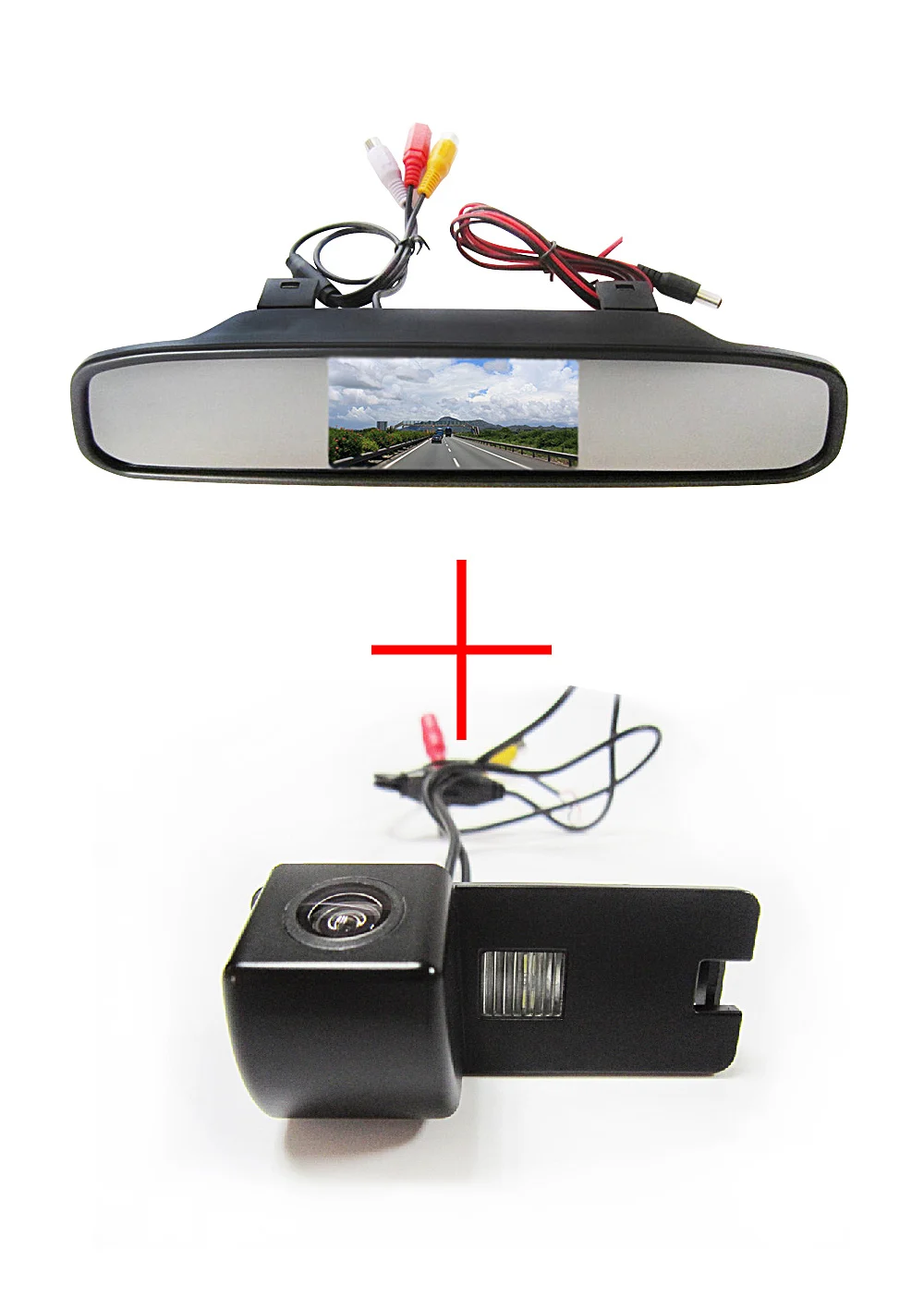 Colore Car Rear View Camera Per Holden Commodore Holden/Commodore Vy Vz Ve1, Con 4.3 Pollici Rear View Monitor Dello Specchio