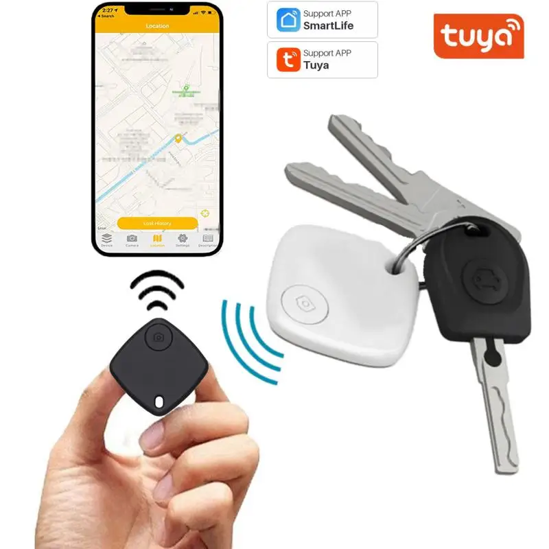 Smart Mini Gps Tracker Anti Lost Finder Itag Tracker Alarm Localizzatore Gps Posizionamento Wireless Portafoglio Pet Key Wireless 4.0 Antislost