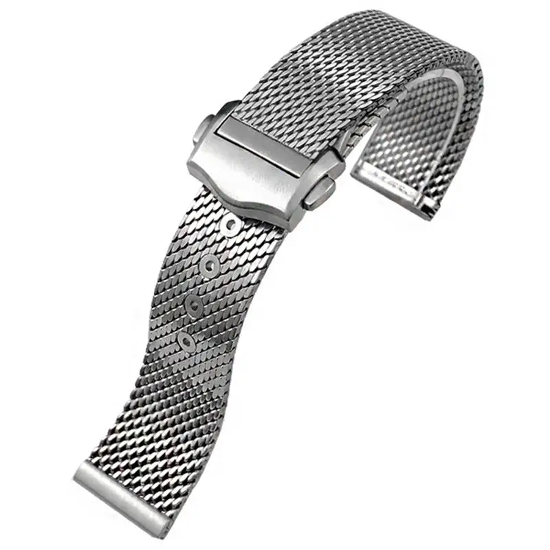 Pcavo Cinturino In Acciaio Al Titanio Massiccio Da 20Mm Per Omega 007 Edition Seamaster Diver 300M Senza Tempo Per Morire Cinturino Dell'Orologio