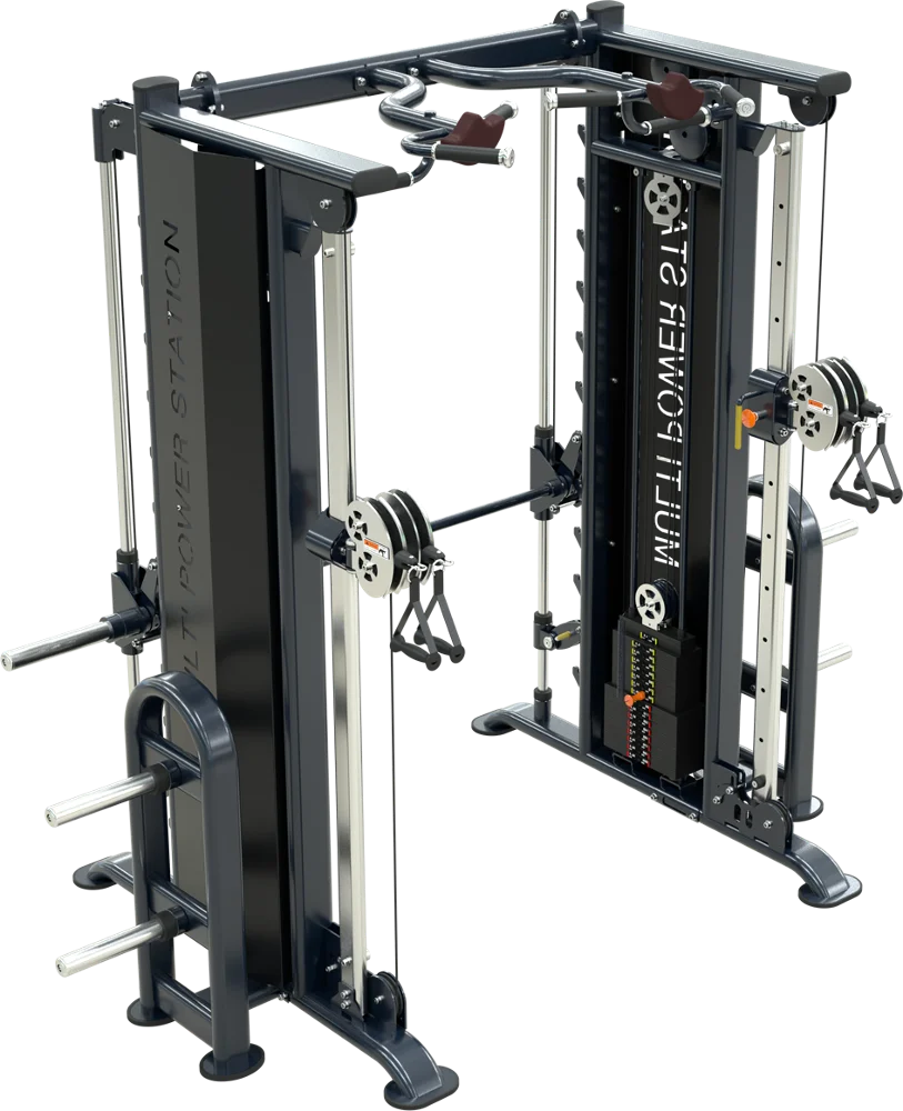 Multi Functional Gym Fitness Equipment Cable Crossover Smith Machine