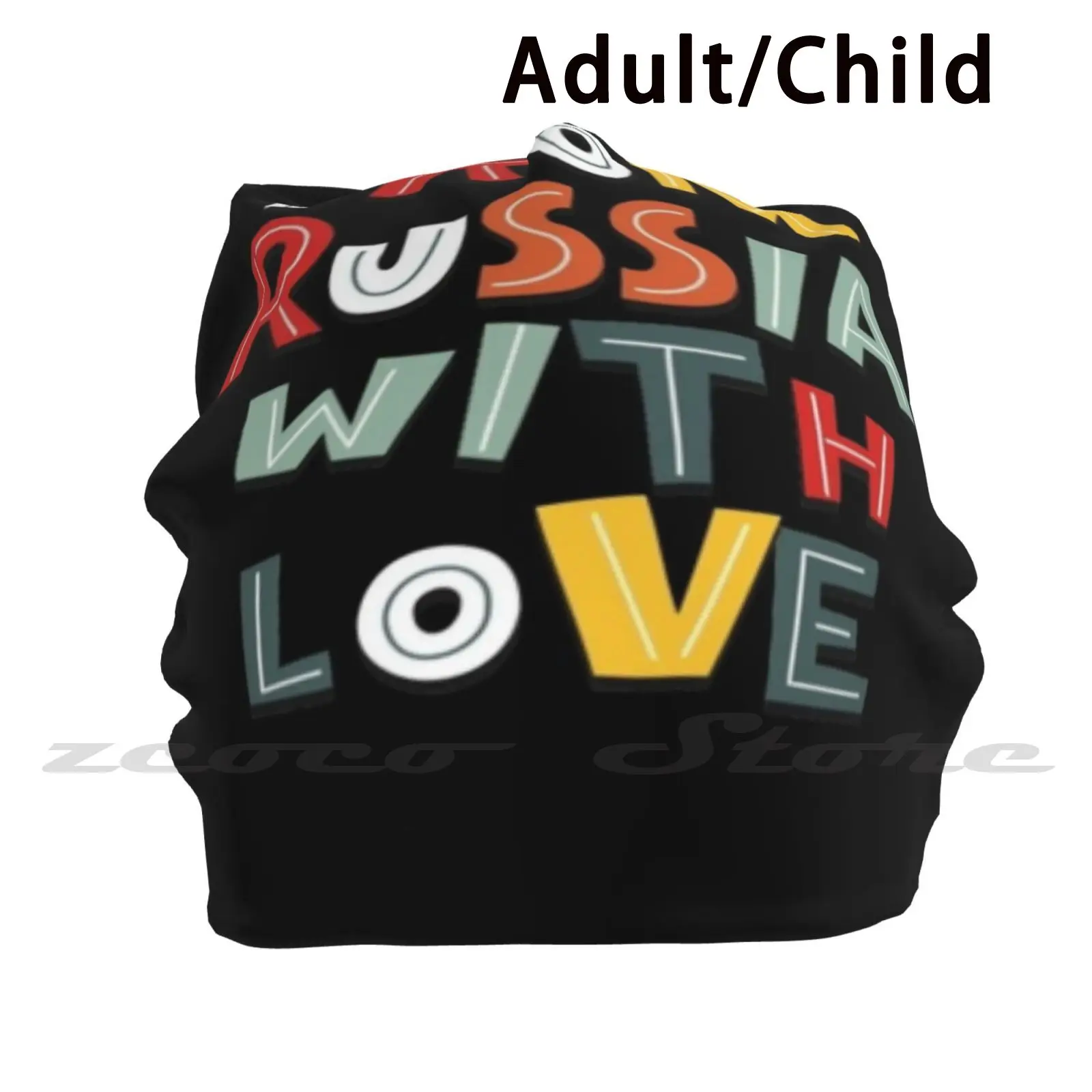 Dalla Russia Con Love Knit Hat Hedging Cap Soft Elasticity Outdoor Sports Leisure Russia Moscow San Valentino Kazan' Sofa