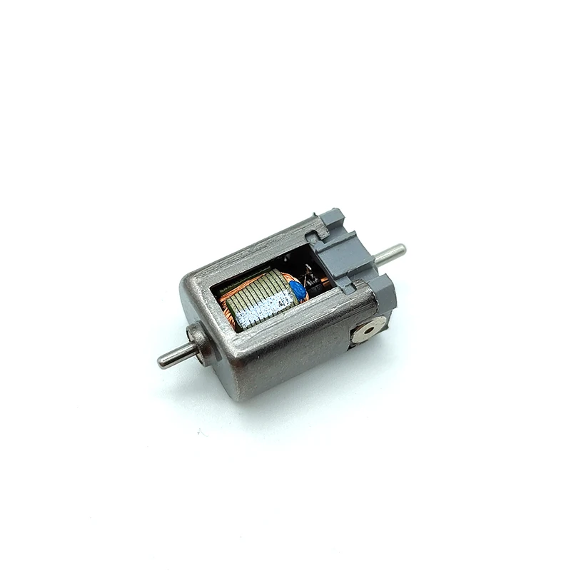 Piccolo Mini 15Mm Elettrico 010 Motore Dc 6V 9V 12V 21000Rpm Ad Alta Velocità Doppio 1.5Mm Albero Fai Da Te Rc Ho Slot Car Rail Train Model
