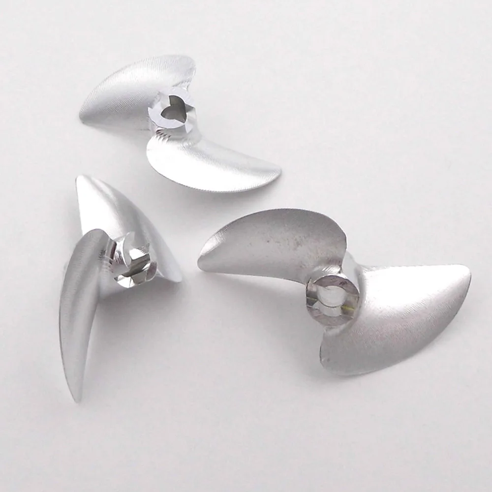 1Pc Rc Boat Elica 32-38Mm 40Mm 42Mm 45Mm 4Mm Passo 1.4 Cnc Balanced Metal Prop Per Rc Racing Speed Boat Mono Hydroplane Cat