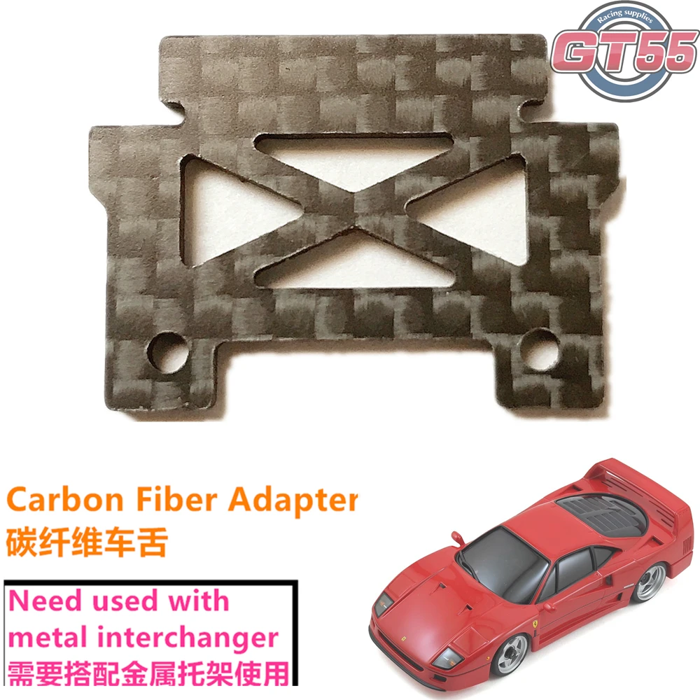 Gt55Racing Kyosho Miniz F40 Adattatore Per Clip Corpo In Fibra Di Carbonio Mzp340