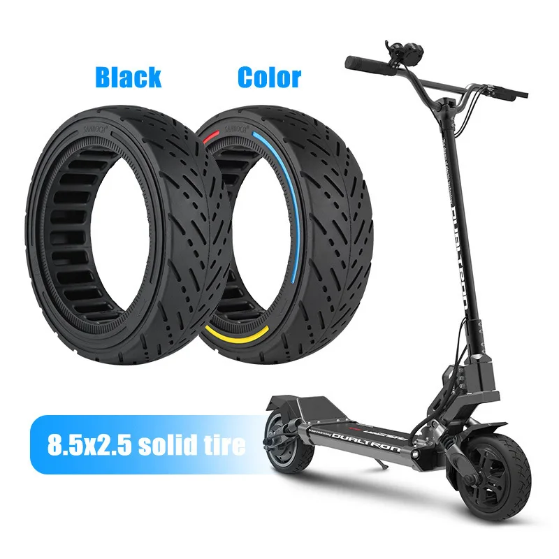Pneumatici Kickscooter 8.5X2.5 Pneumatico Solido Per Minimotors Dualtron Mini Speesway Leger/Leger Pro Rovoron Leger Scooter Elettrico Ruota