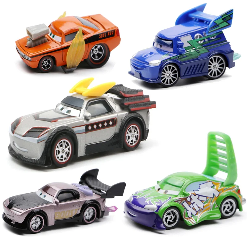 Disney Pixar Cars 3 Metal Lightning Mcqueen Toys Boost Blanks Flames Dj Vingo Vehicle Toy Models Toys Cars For Children Gifts