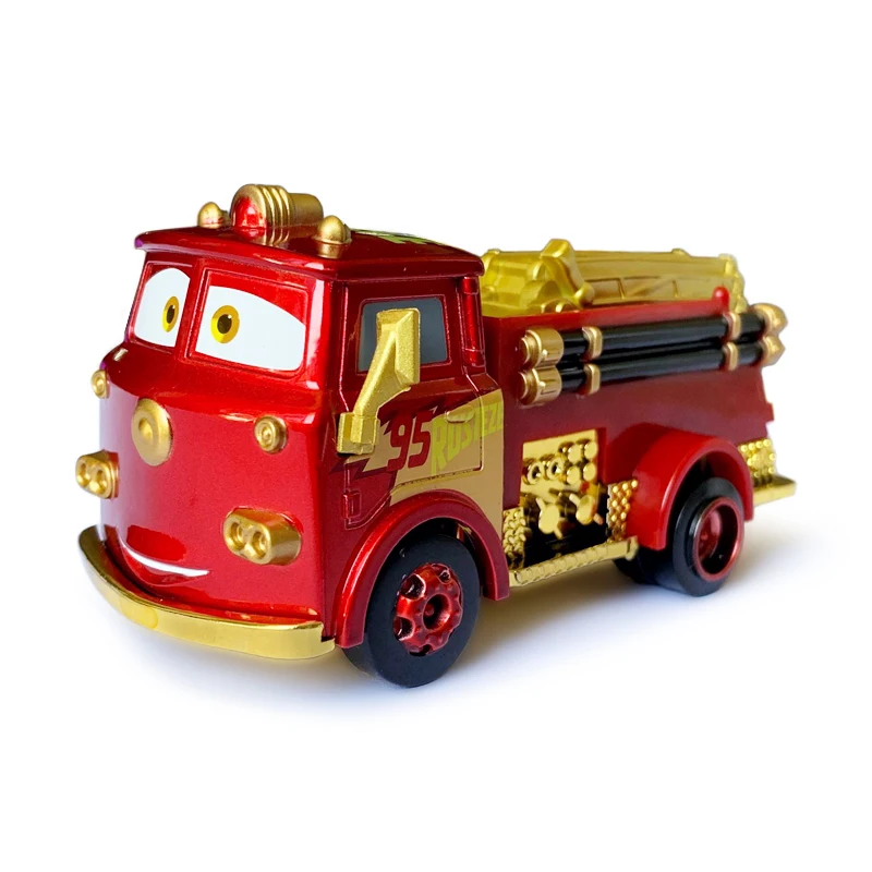 Disney Pixar Cars Lightning Mcqueen Mack Camion Dei Pompieri Trasparente Jackson Storm Mater Diecast Metal Alloy Mode Toys Regali Di Compleanno
