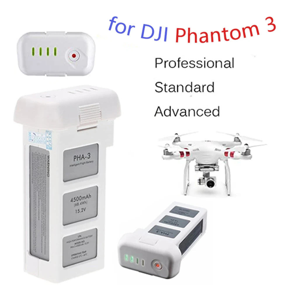 Batteria Intelligente Phantom 3 Da 4500Mah Per Drone Standard Avanzato Professionale Dji Phantom 3 Se