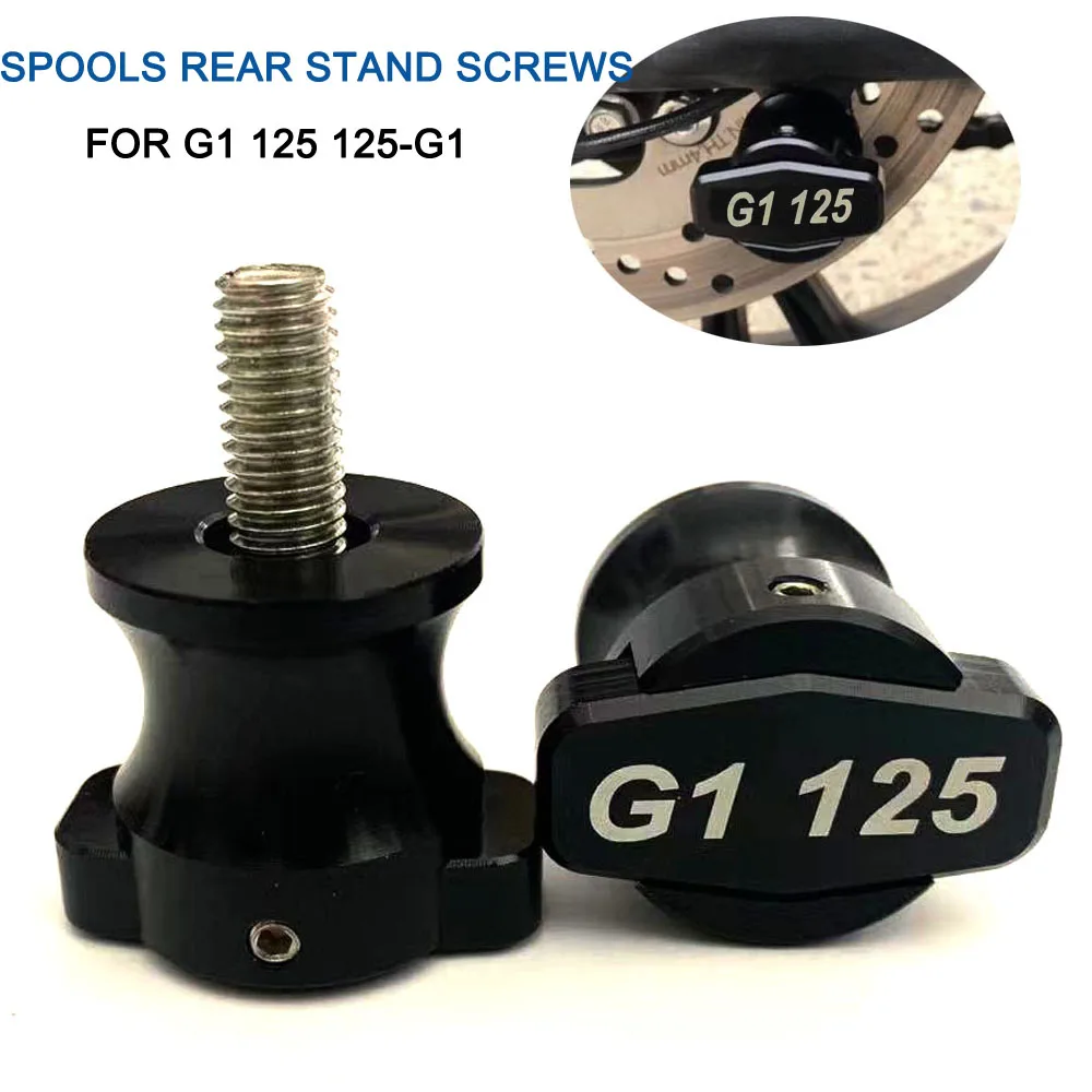 Per Zontes G1 -125 G1 125 125-G1 G1 Moto Swingarm Bobine Supporto Posteriore Viti Cursori