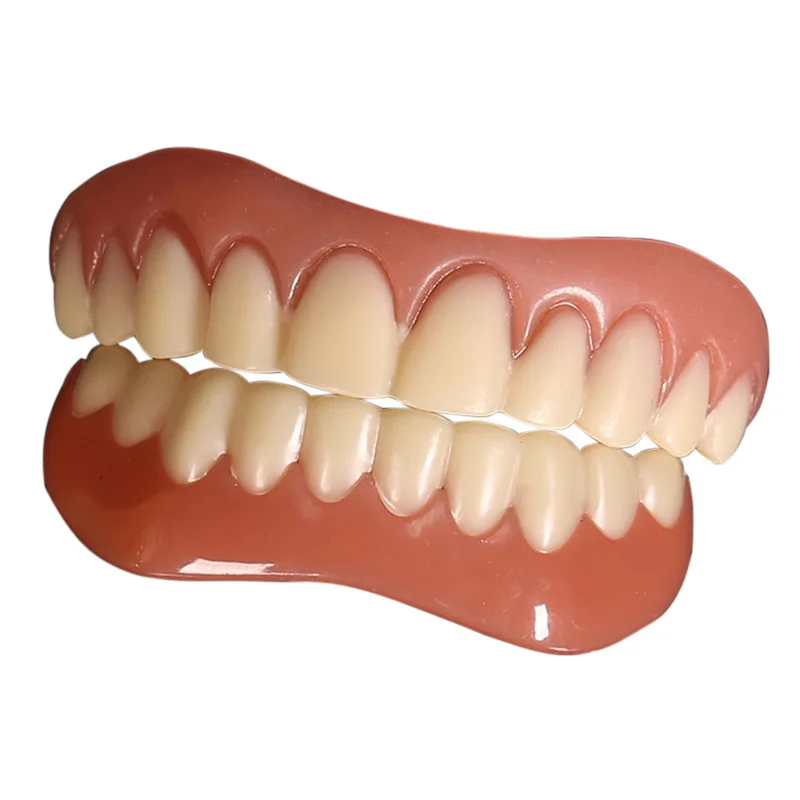 Instant Smile Impiallacciatura Uomo E Donna Sbiancante Silicone Denti Artificiali Bretelle Bastoncini Sbiancanti Denti Comodi Extra Sottili