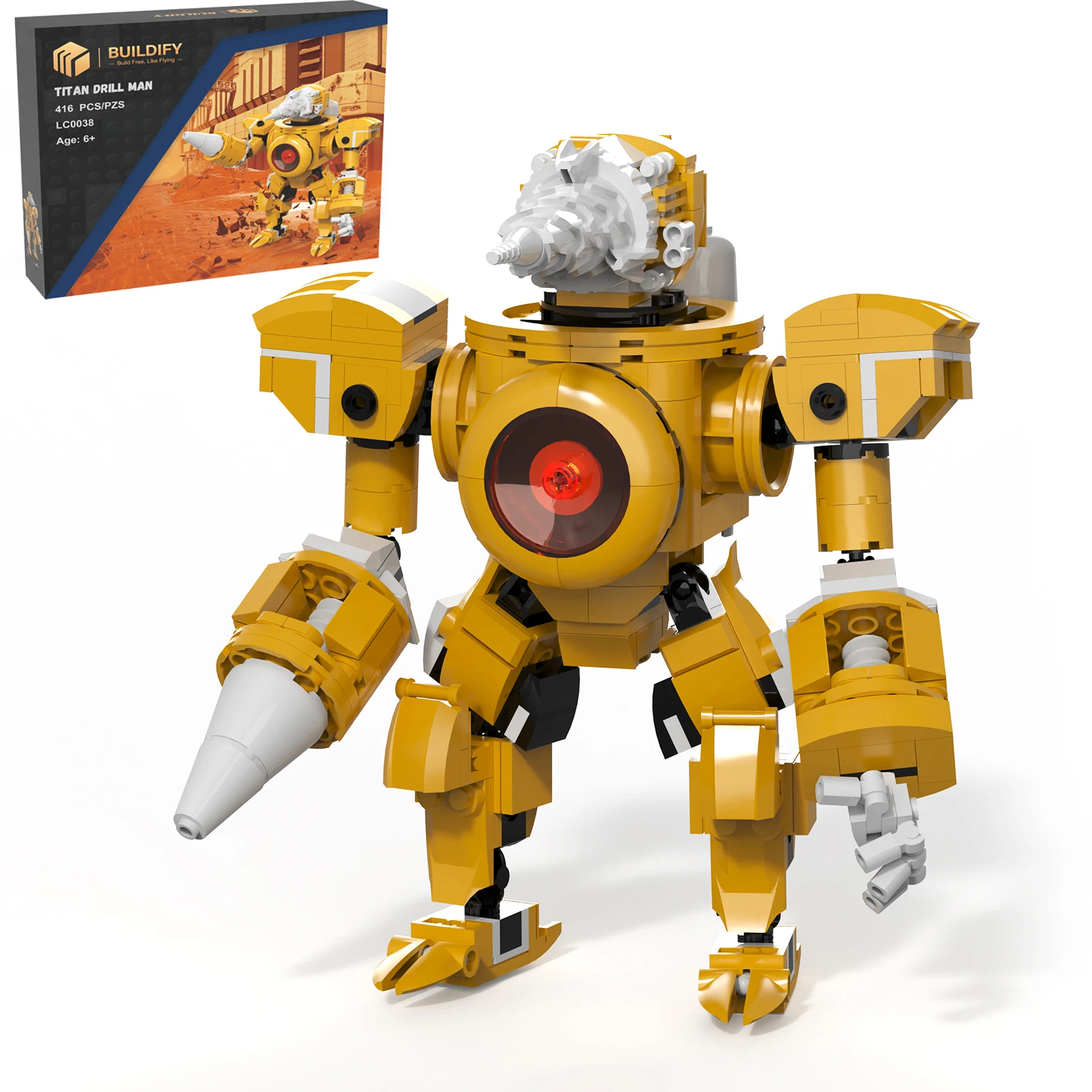 Skibidi Toilet Titan Drill Man Building Sets Titan Drill Man Serie Multiful Toy Figures Kit Per Bambini Natale, Regali Di Compleanno