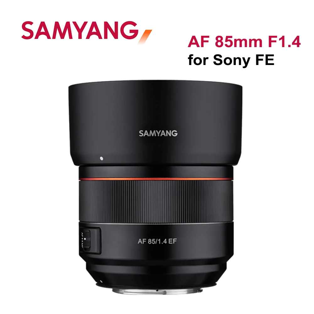 Lente Completa Aps-C Della Struttura Del Motore Di Dlsm Af Del Fuoco Automatico Dell'Obiettivo Della Macchina Fotografica Di Samyang 85Mm F1.4 Fe Per 