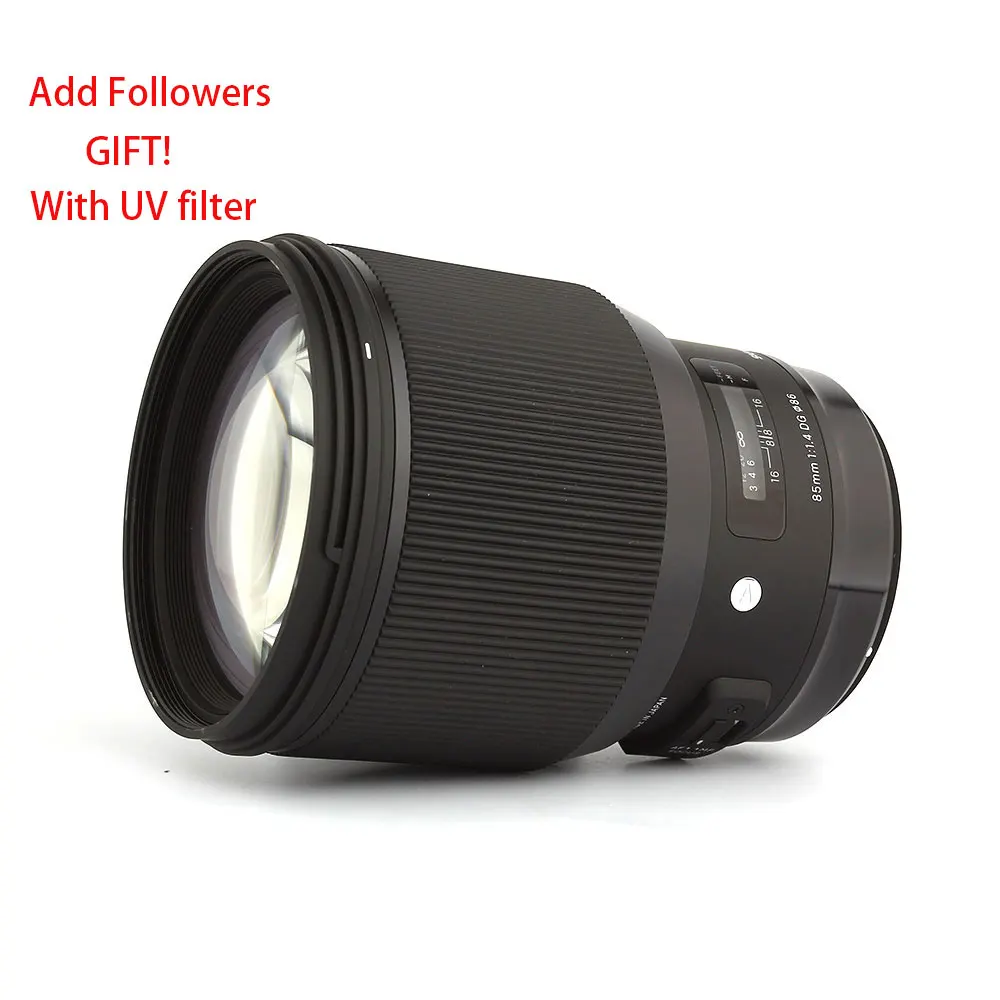 Obiettivo Sigma 85Mm F1.4 Dg Hsm Art Per Montaggio Canon O Montaggio Nikon O Supporto Sony E