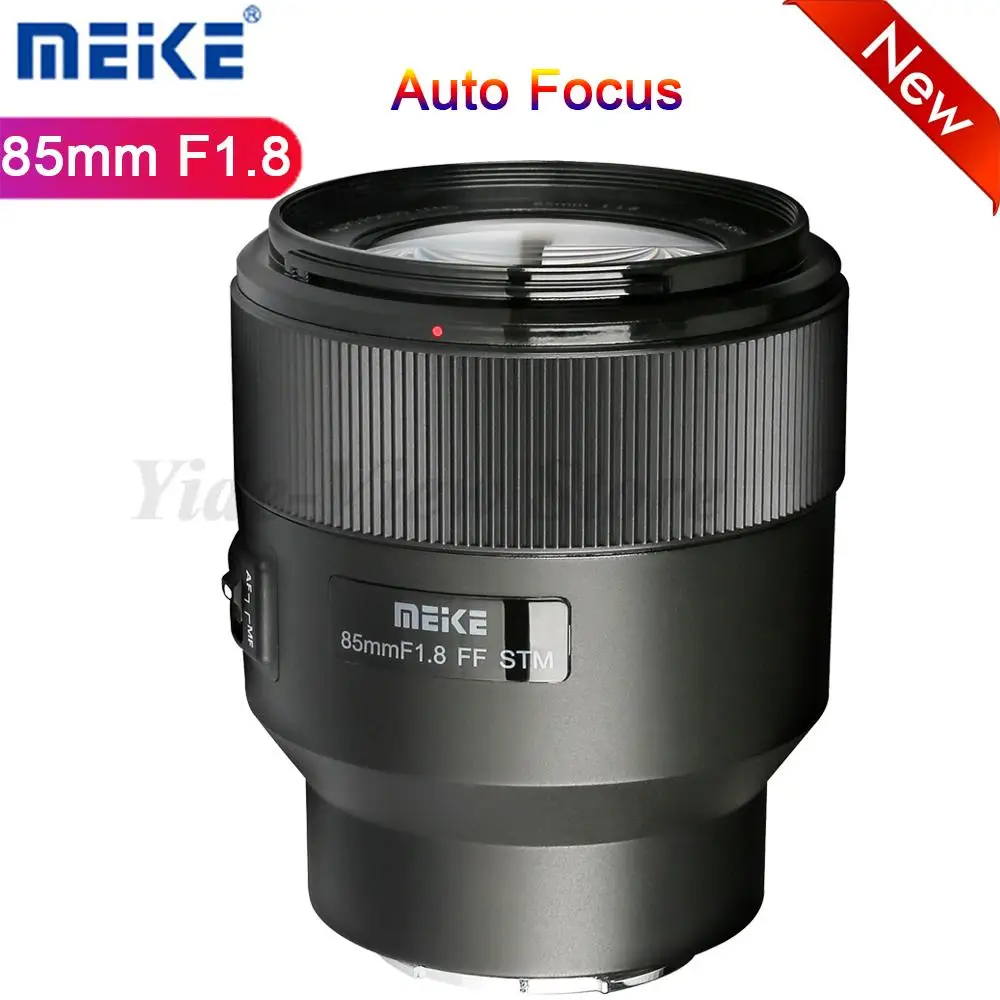 Meike 85Mm F1.8 Messa A Fuoco Automatica Stm Obiettivo Verticale Full Frame Per Fotocamere Sony E/Nikon Z/Fuji X/Canon Slr Ef /Nikon Slr F Mount