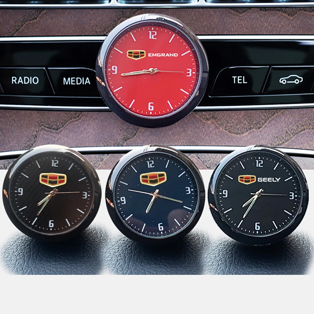 Orologio Con Decorazione Per Auto Orologio Al Quarzo Elettronico Per Interni Auto Modificato Per Geely Emgrand Gl Gs Emgrand X X7 Atlas Pro Icon Jia E